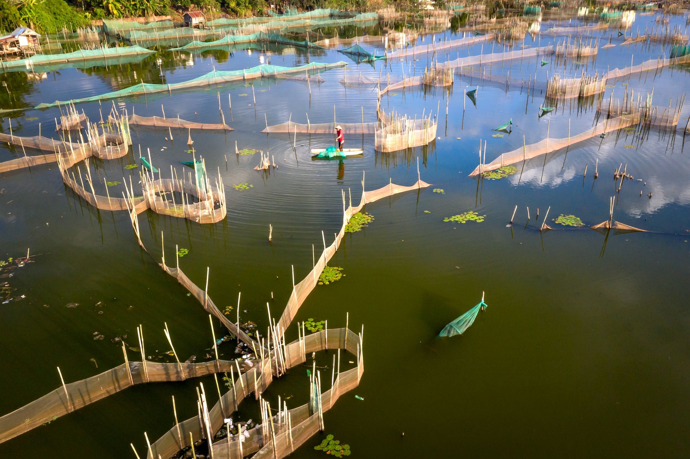 Kolam tandon / reservoir